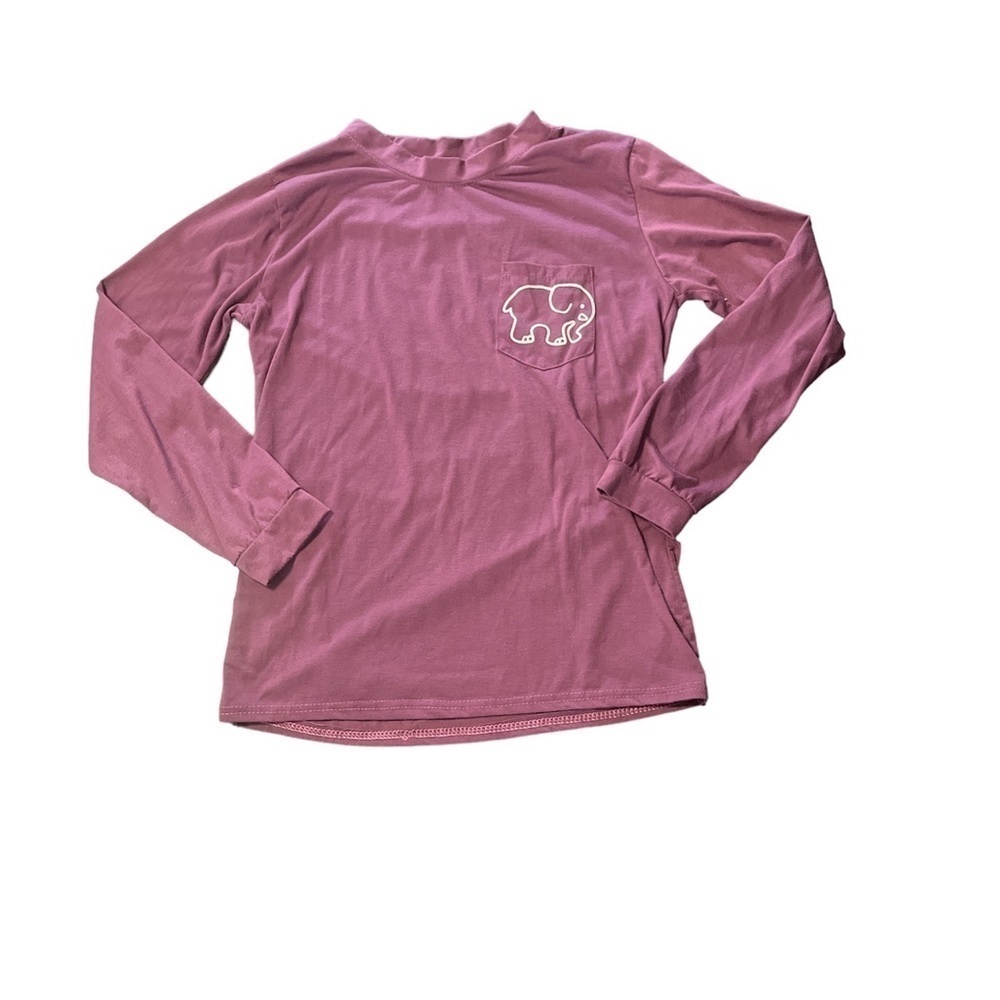 Ivory Ella Purple Long Sleeve Shirt Women’s Small